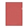 Папка-уголок СТАММ, А4, 150мкм, прозрачная, красная