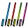 Ручка шариковая BRAUBERG SOFT TOUCH GRIP «GRADIENT NEON», СИНЯЯ, мягкое покрытие, ассорти, узел 0.7 мм