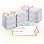 Накладки для упаковки корешков банкнот, комплект 2000 шт., номинал 500 руб. 