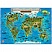 превью Учебная карта Животный и растительный мир Земли 101x69 см (ламинация)