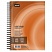 превью Бизнес-тетрадь LightBook А5 100 листов оранжевая в клетку на спирали