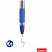 превью Ручка шариковая Luxor «Spark» синяя, 0.7мм, грип