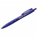 Ручка шариковая автоматическая Luxor «Micra» синяя, 0.7мм, грип