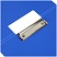 превью Папка-планшет с зажимом OfficeSpace А4, 1800 мкм, пластик (полифом), синий