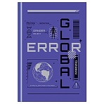 Ежедневник недатированный А5, 160л., 7БЦ BG «Global error», глянцевая ламинация