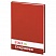 превью Ежедневник STAFF недатированный, А5, 145×215 мм, 128 л., твердая ламинированная обложка, красный