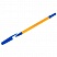 превью Ручка шариковая OfficeSpace «907 Orange» синяя, 1.0мм, желтый корпус