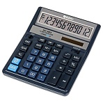 Калькулятор настольный Eleven SDC-888X-BL, 12 разрядов, двойное питание, 158×203×31мм, синий