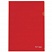 превью Папка-уголок жесткая, непрозрачная BRAUBERG, красная, 0,15 мм