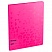превью Папка c зажимом Berlingo «Neon», 17мм, 1000мкм, розовый неон, D-кольца, с внутр. карманом