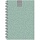 Бизнес-тетрадь Attache Fleur Лазурь A5 96 листов разноцветная в точку на спирали (145×203 мм)