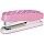 Степлер №24/6, 26/6 Berlingo «Silk Touch», до 20л., пластиковый корпус, розовый