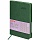 Ежедневник датированный 2024 А5 138×213 мм BRAUBERG «Stylish», под кожу, гибкий, зеленый