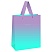 превью Пакет подарочный 26×32×12см MESHU «Duotone. Turquoise-Lilac gradient», отд. фольгой, матовая ламинация