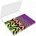 превью Флажки-закладки Berlingo «Ultra Sticky» «Zigzag», 18×70мм, бумажные, в книжке, с дизайном, 25л*4 бл. 