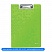 превью Папка-планшет с крышкой Leitz Wow пластиковая зеленая (2.8 мм)