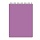 Бизнес-тетрадь Attache Fleur Лазурь A5 96 листов разноцветная в точку на спирали (145×203 мм)