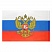 превью Флаг РФ 90×135см, с гербом, пакет с европодвесом