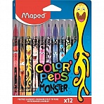Фломастеры Maped Color'Peps Monster 12 цветов