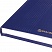 превью Ежедневник датированный на 4 года, BRAUBERG, А5, 145×215 мм, 192 л., обложка бумвинил, синий, тиснение