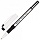 Ручка гелевая BRAUBERG «Contract», корпус черный, игольчатый пишущий узел 0.5мм, резиновый держатель, черный
