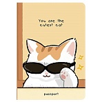 Обложка для паспорта MESHU «Cutest Cat», ПВХ, 2 кармана