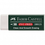 Ластик Faber-Castell «PVC-free», прямоугольный, картонный футляр, 31×23×12мм