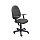 Кресло офисное Easy Chair 304 черное/синее (ткань/сетка/металл)