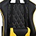 превью Кресло компьютерное BRABIX «GT Master GM-110», две подушки, экокожа, черное/желтое, 531927
