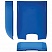 превью Лоток горизонтальный для бумаг BRAUBERG «Office style», 320×245×65 мм, тонированный синий, 237290
