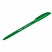 превью Ручка шариковая Berlingo «Triangle 100T» зеленая, 0.7мм, трехгран., игольчатый стержень