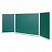 превью Доска магнитно-меловая трехсекционная Attache 100×300 см лаковое покрытие зеленая