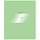 Тетрадь 12л., косая линия BG «Первоклассная», светло-зеленая