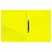 превью Папка на 2 кольцах BRAUBERG «Neon», 25 мм, внутренний карман, неоновая, желтая, до 170 листов, 0.7 мм