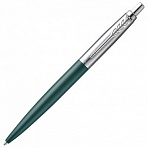Ручка шариковая PARKER «Jotter XL», УТОЛЩЕННЫЙ корпус, зеленый матовый лак, детали из нержавеющей стали, синяя