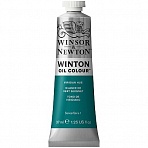Краска масляная художественная Winsor&Newton «Winton», 37мл, туба, виридиан фтало