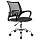 Кресло оператора Helmi HL-M95 R (695) «Airy», СН, спинка сетка черная/сиденье ткань TW черная, пиастра