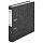 Папка-регистратор STAFF «Бюджет» с мраморным покрытием, 50 мм, без уголка, черный корешок