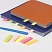 превью Закладки клейкие бумажные STAFF, НЕОНОВЫЕ, 50×14 мм, 5 цветов х 50 листов