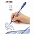 превью Ручка гелевая неавтоматическая Penac FX-1 синяя (толщина линии 0.35 мм)
