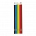 превью Карандаши цветные ПИФАГОР «ЖИРАФ», 6 цветов, пластиковые, классические заточенные