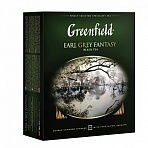 Чай Greenfield Earl Grey Fantasy черн.фольгир 100 пак/уп