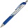 Ручка гелевая неавтоматическая Attache Selection Graphite синяя (серый корпус, толщина линии 0.35 мм)