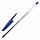 Ручка шариковая масляная STAFF эконом, корпус прозрачный, синяя