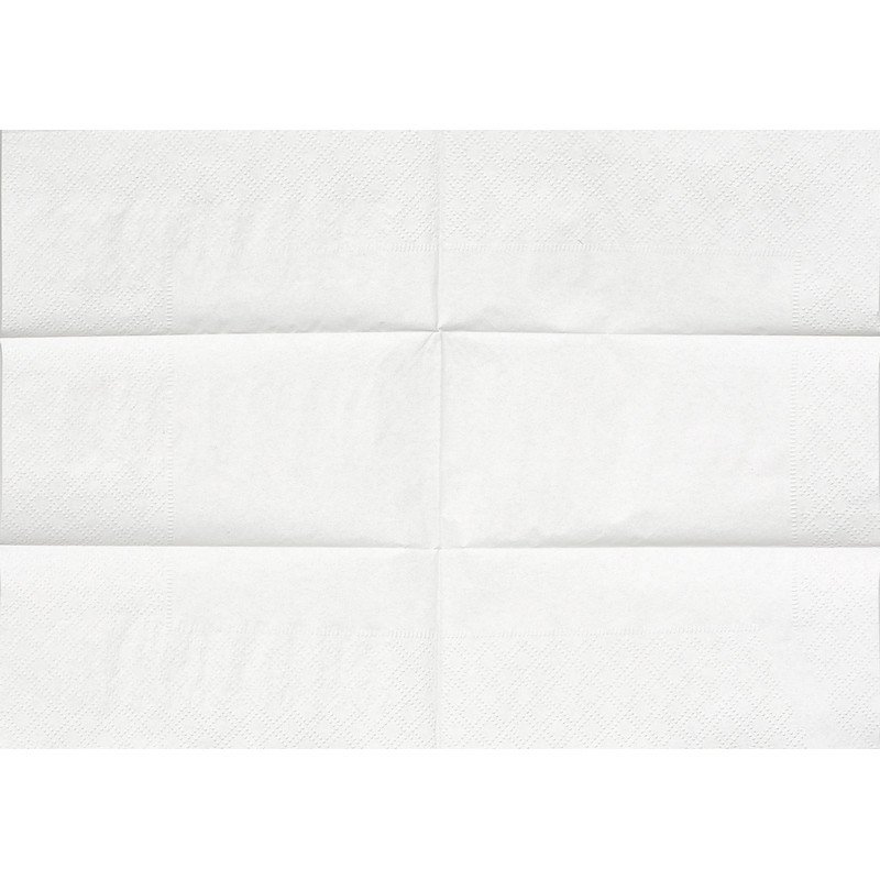 Салфетки бумажные 2-слойные (33×24 см, белые, 200 штук в упаковке)