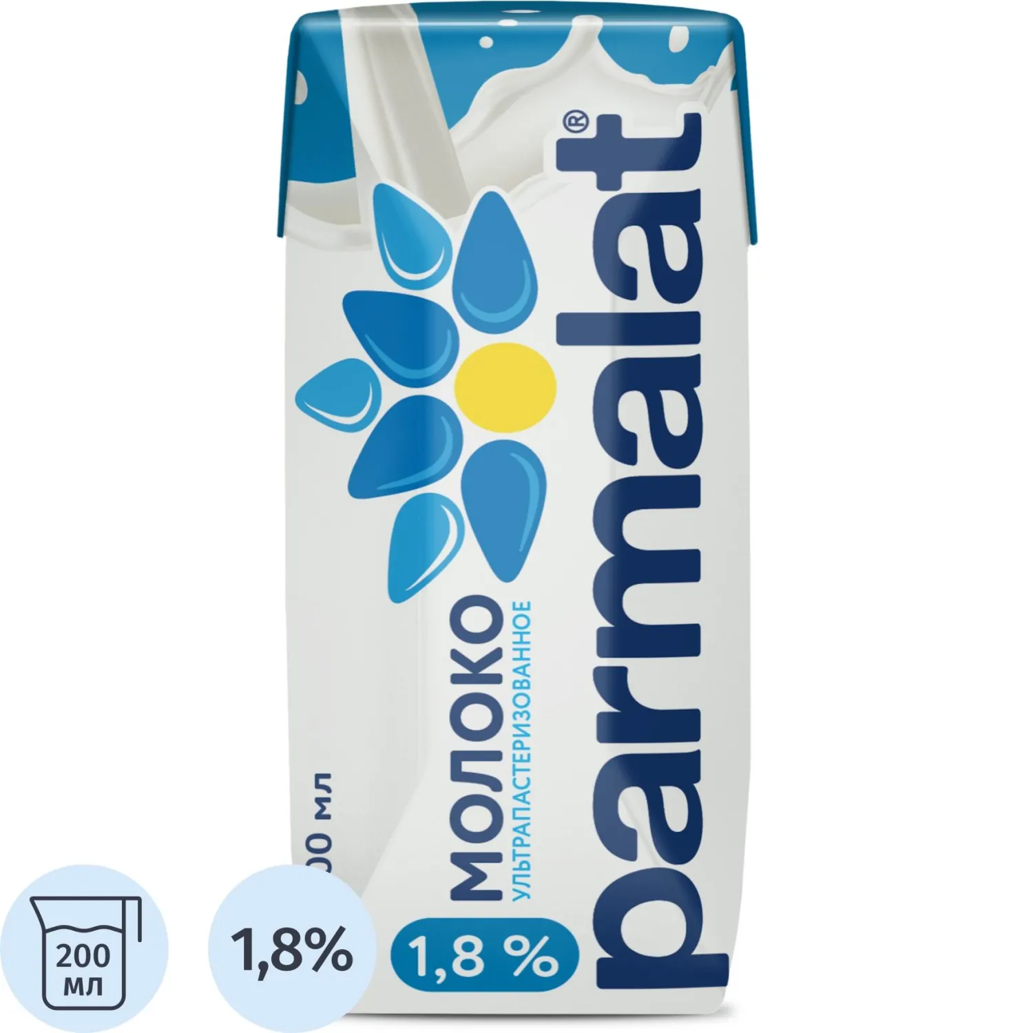 превью Молоко Parmalat ультрапастеризованное 1.8% 200 мл