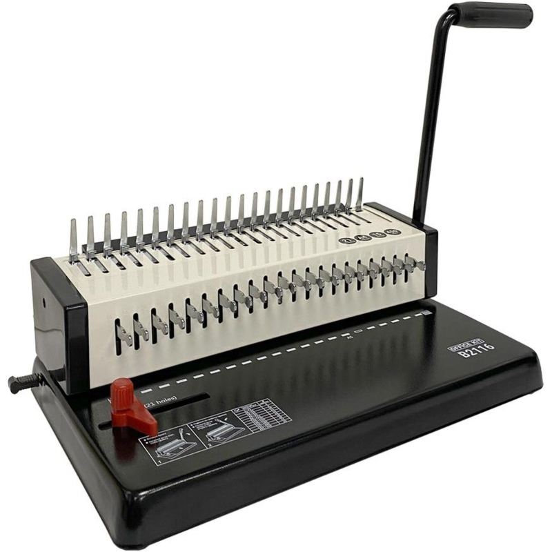 превью Брошюровщик Office Kit B2116, А4, 16/450л., пл. пруж