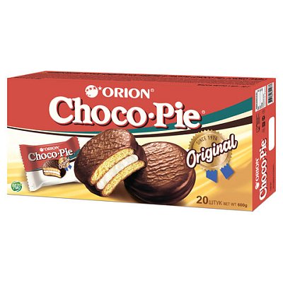 Печенье ORION «Choco Pie Original»600 г (20 штук х 30 г)