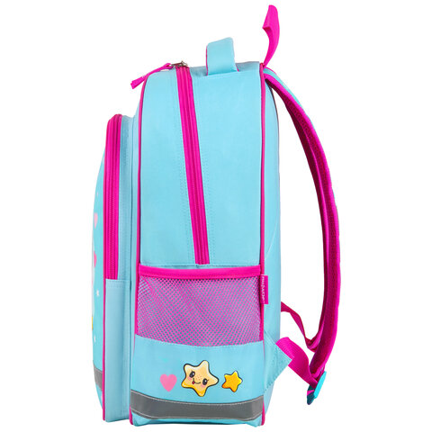 Рюкзак ПИФАГОР SCHOOL, 1 отделение, 3 кармана, «Smart penguin», 38×28×14 см