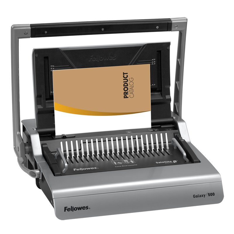 Брошюровщик Fellowes FS-56220 "Galaxy" пластиковая пружина, перфорация 28л., переплет 500л.